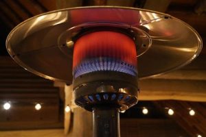 Home Draagbare gasverwarmde terrasverwarmer voor uw huis, geschikt voor buiten gebruik op het terras
